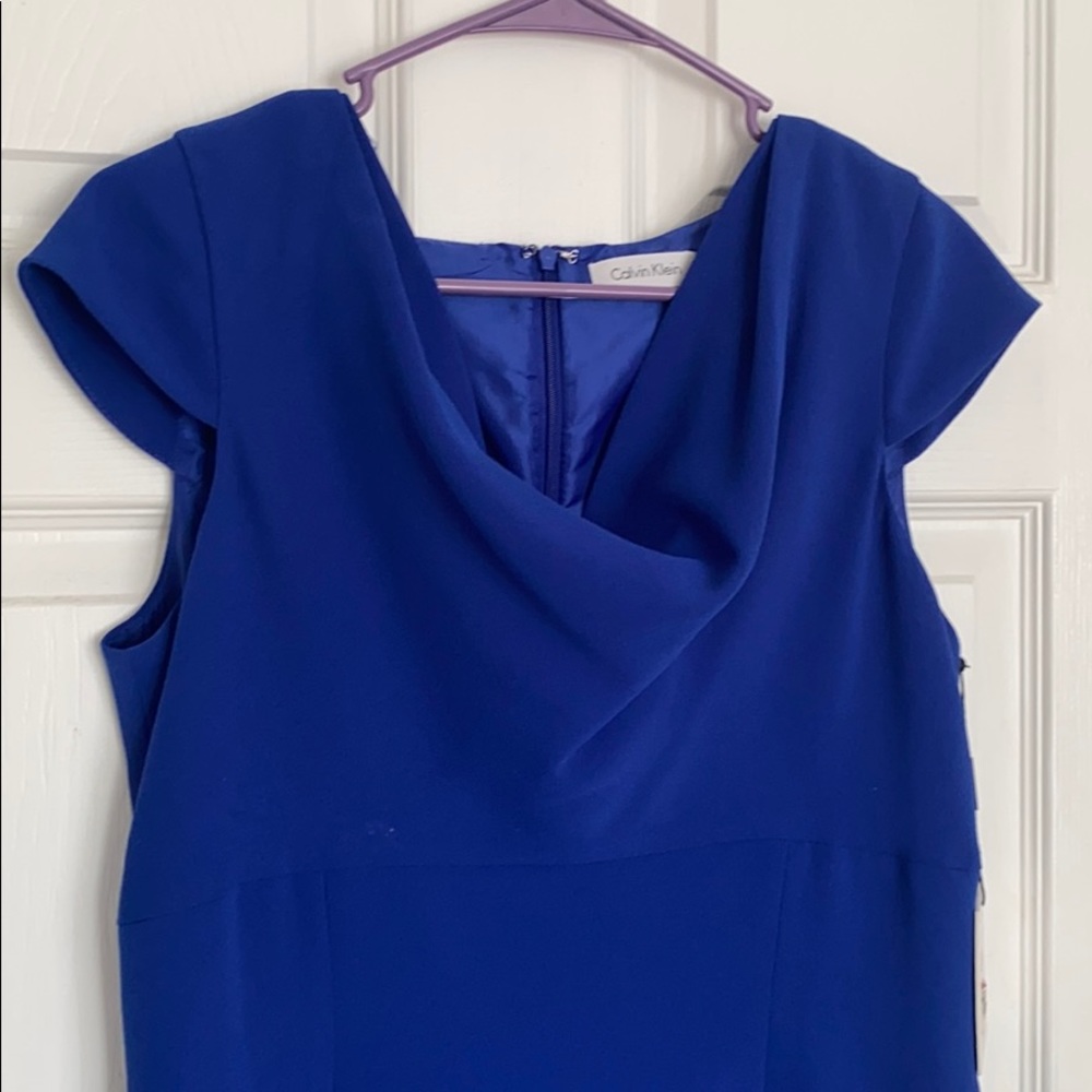 Royal Blue Calvin Klein Dress